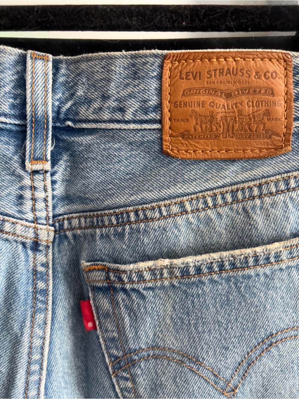 Levi’s Distressed Button-Fly Jeans - Picture 4 of 4